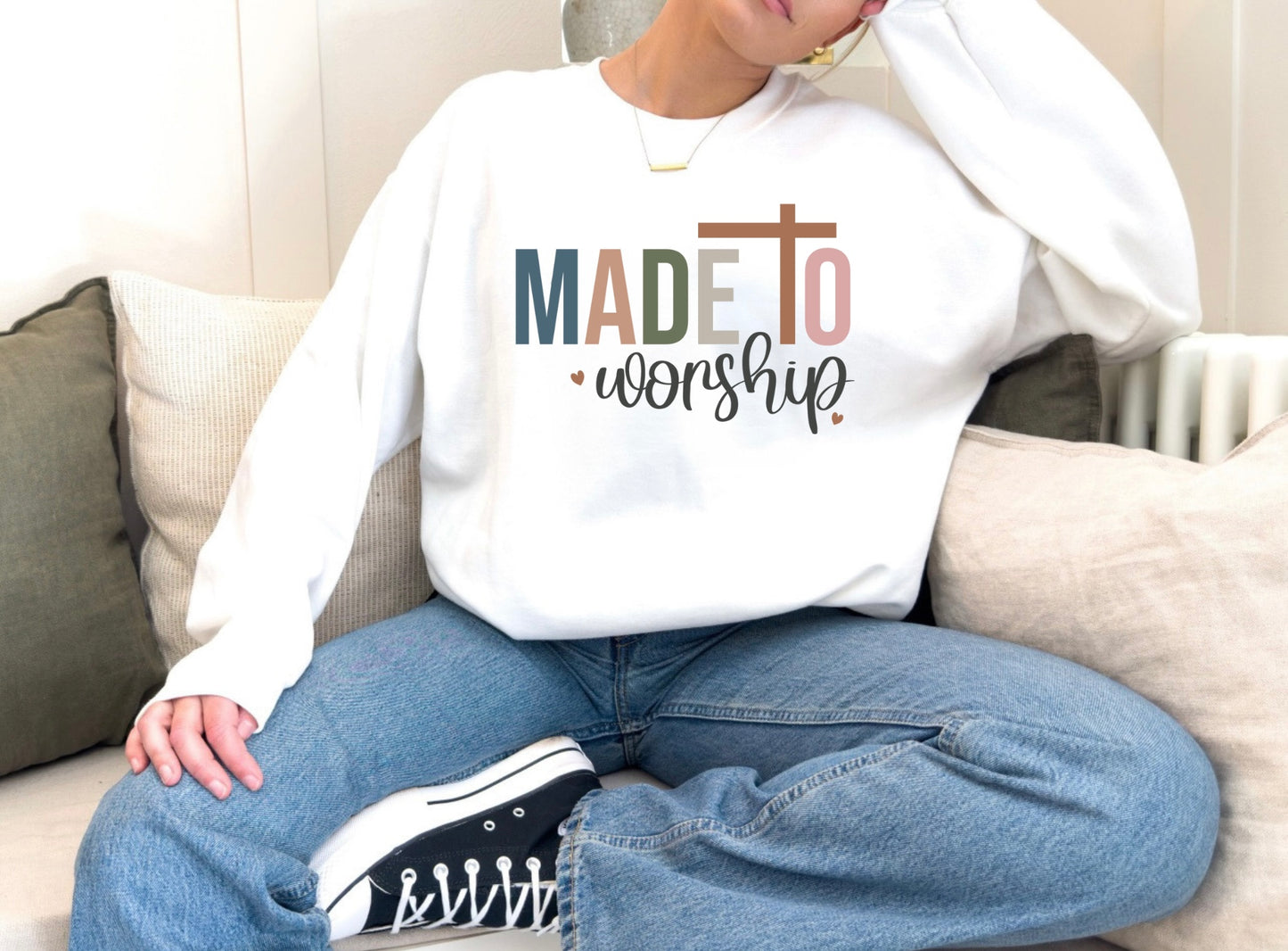 Made to Worship Crewneck