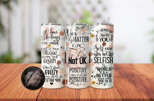 Mental Health Tumbler