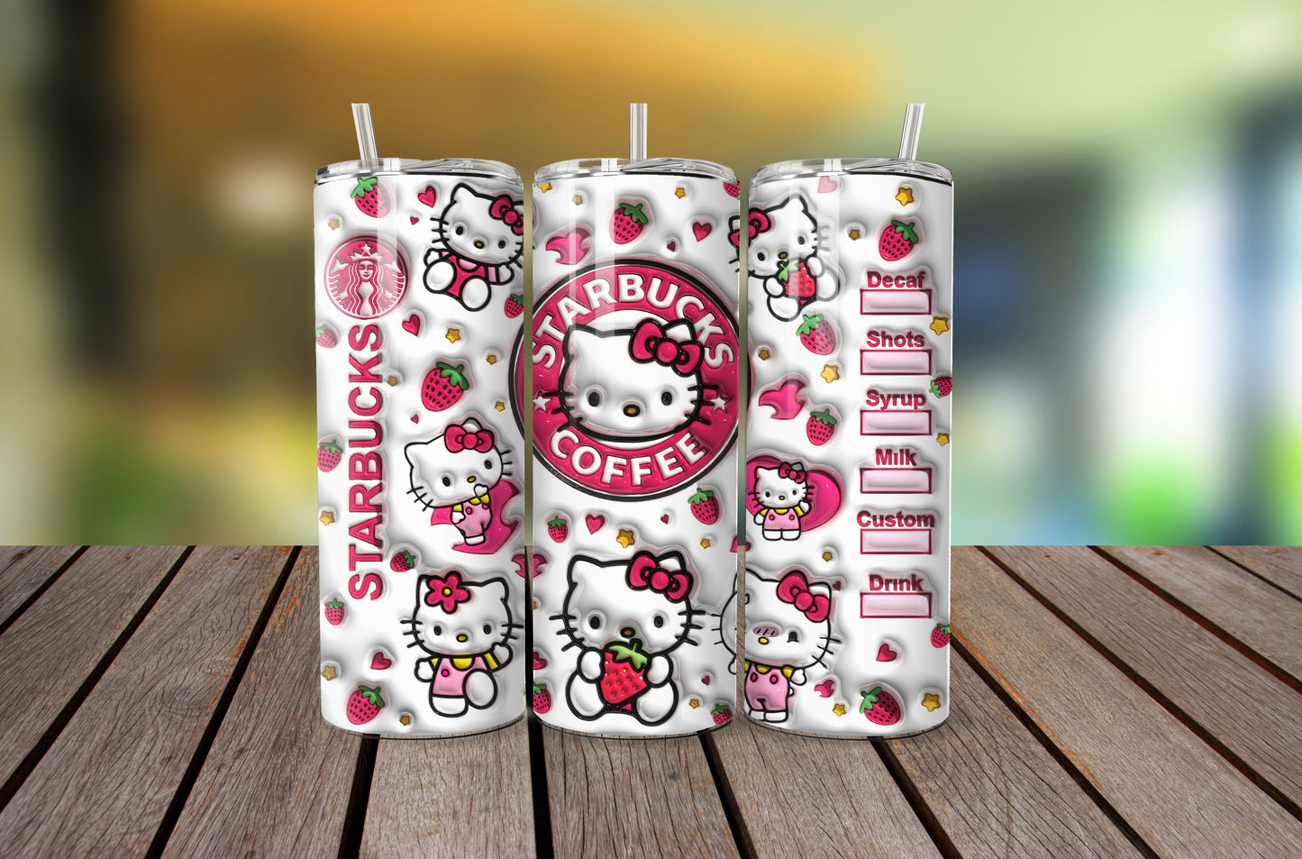 Hello Kitty Starbucks Tumbler