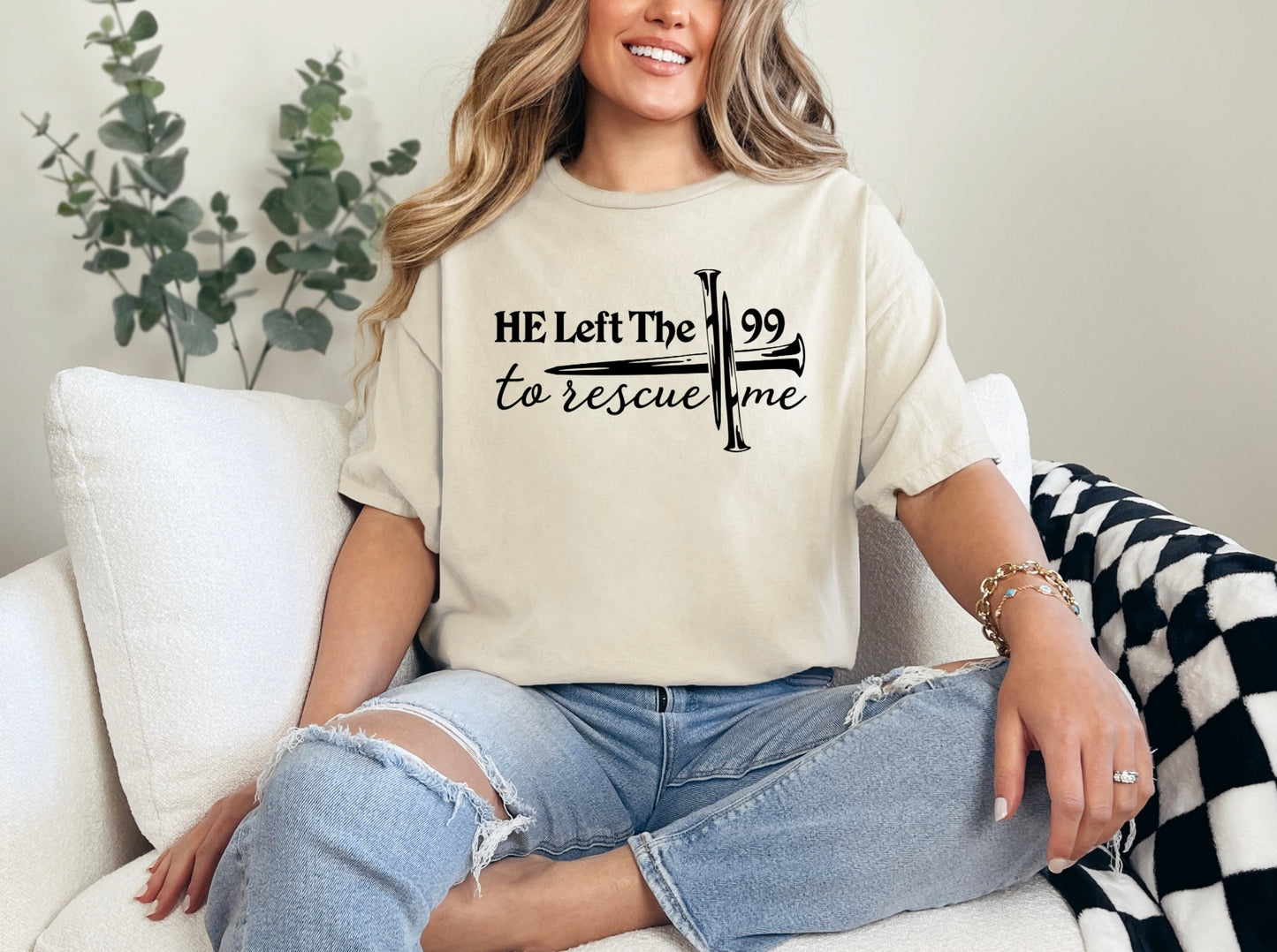 He Left The 99 To Rescue Me t-Shirt