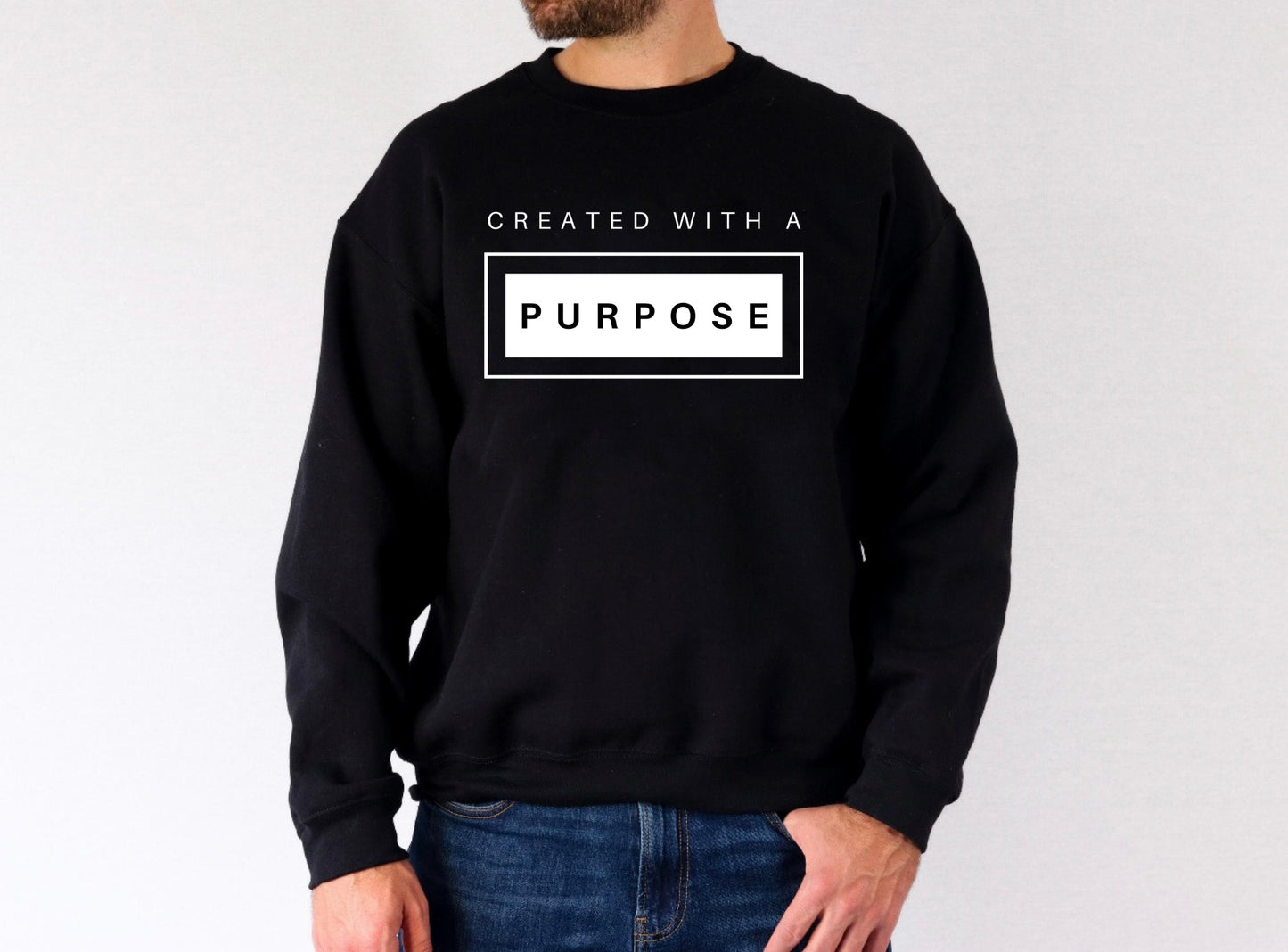 Created With A Purpose Crewneck