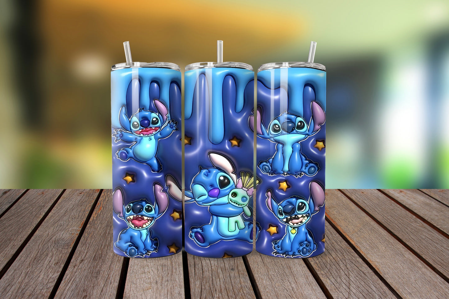 Stitch 3D Tumbler