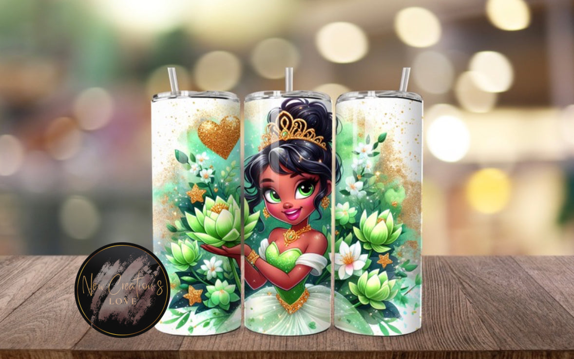 Princess Tiana Tumbler