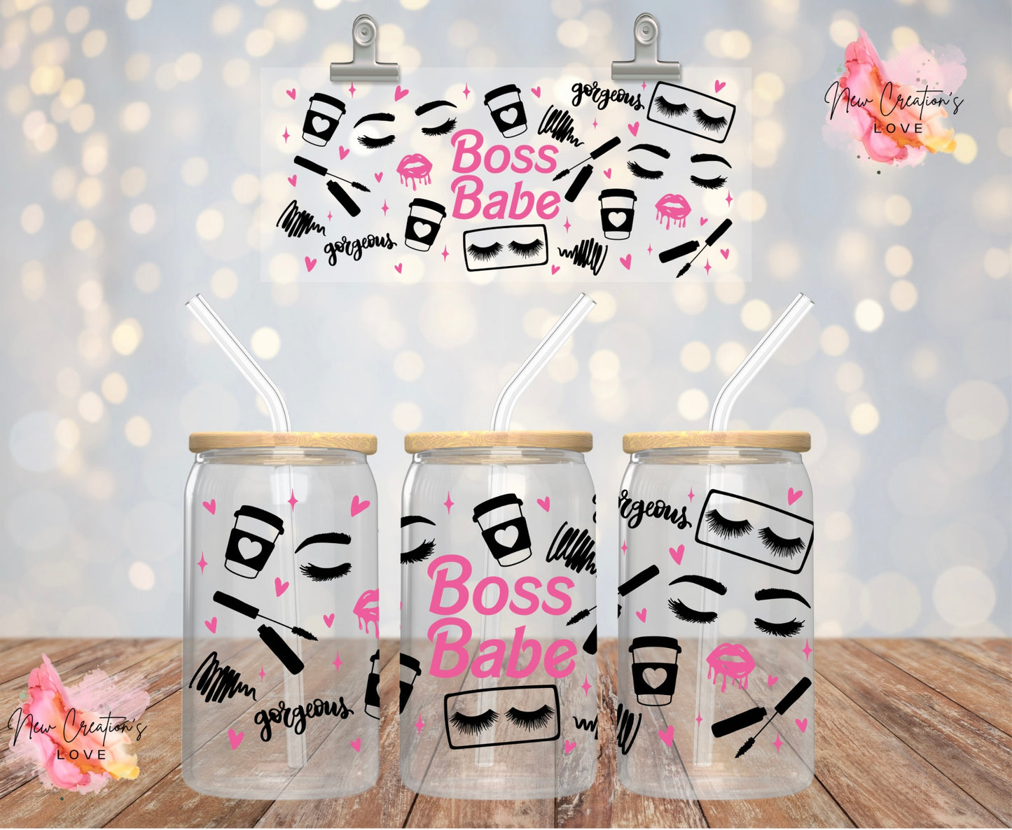 Boss Babe Glass Cup