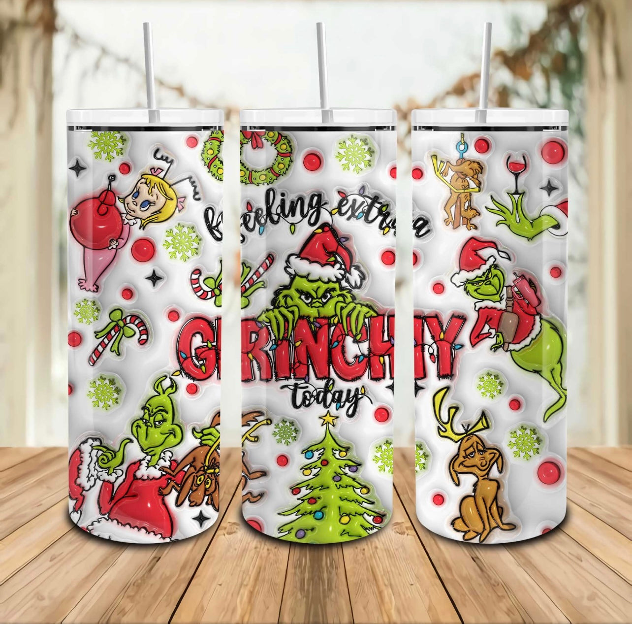 Feeling Extra Grinchy Tumbler