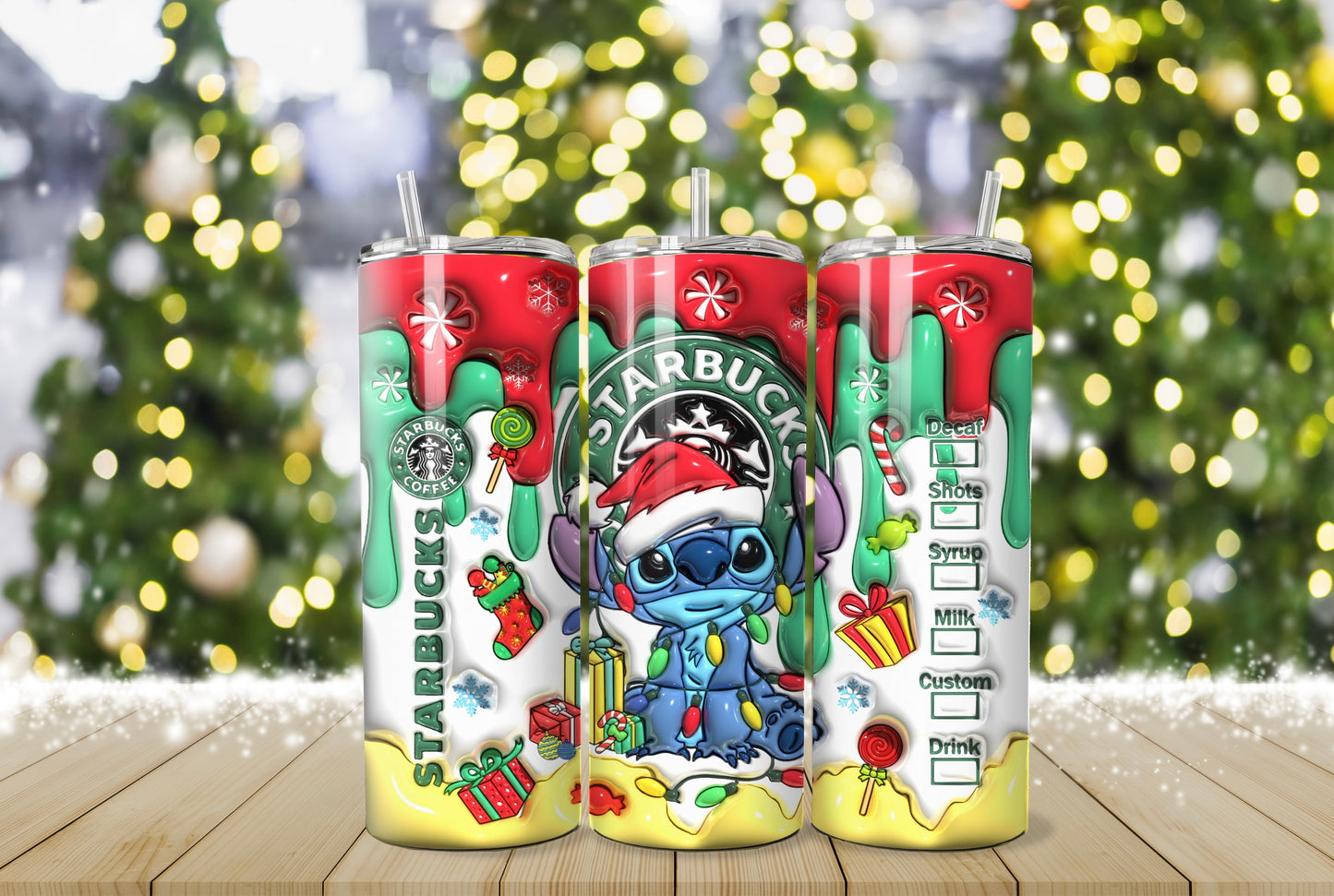 Stitch Christmas Tumbler