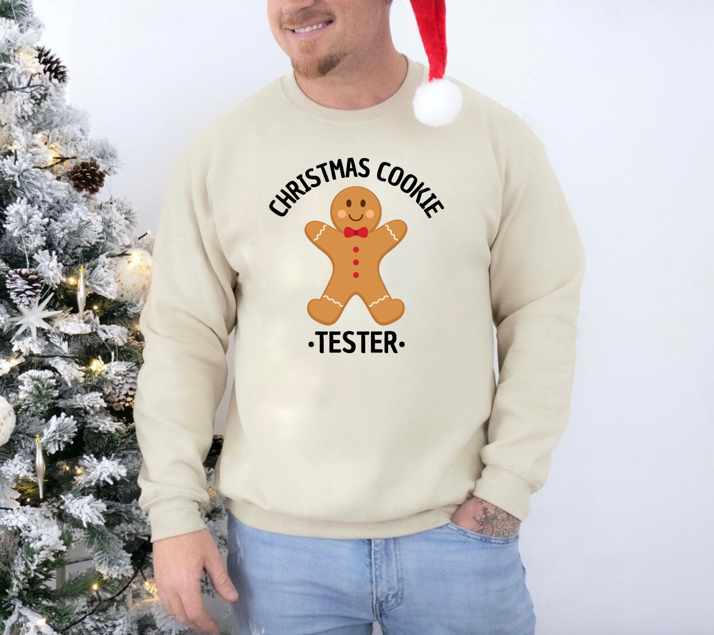 Christmas Cookie Crewneck | Holiday Baking Sweater | New Creation's Love